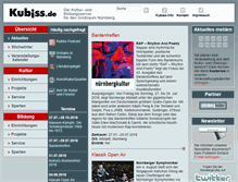 Tablet Screenshot of kubiss.de